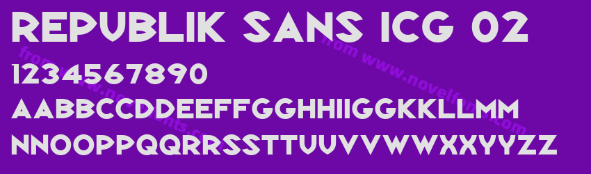 Republik Sans ICG 02Preview