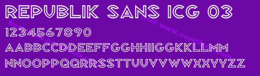 Republik Sans ICG 03Preview