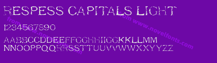 Respess Capitals LightPreview