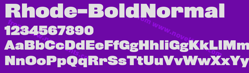 Rhode-BoldNormalPreview