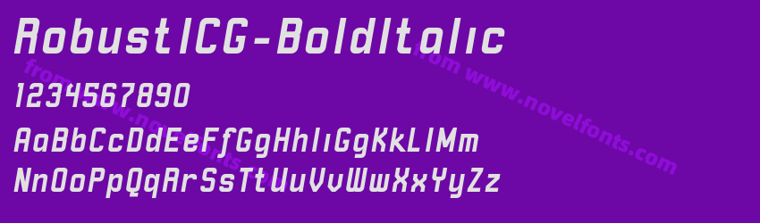 RobustICG-BoldItalicPreview