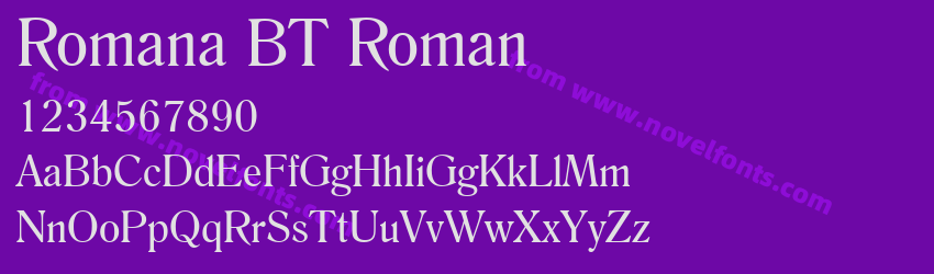 Romana BT RomanPreview