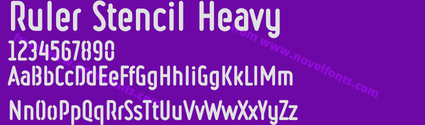 Ruler Stencil HeavyPreview