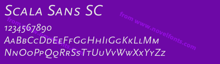 Scala Sans SCPreview