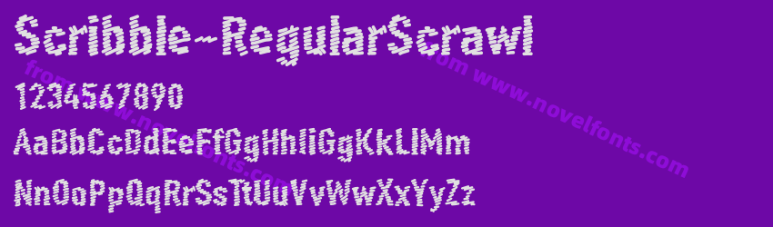 Scribble-RegularScrawlPreview