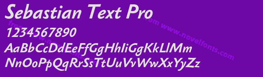 Sebastian Text ProPreview