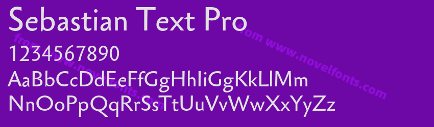 Sebastian Text ProPreview