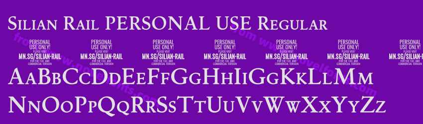 Silian Rail PERSONAL USE RegularPreview