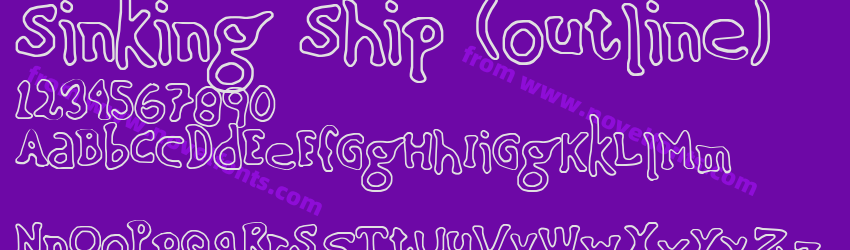 Sinking Ship (outline)Preview