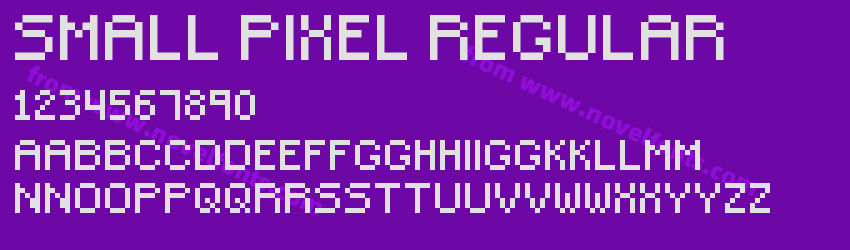 Small Pixel RegularPreview