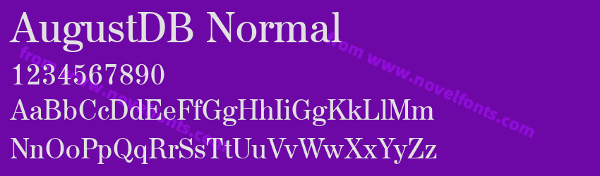 AugustDB NormalPreview