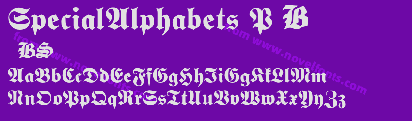 SpecialAlphabets P03Preview