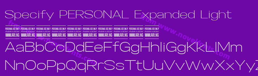 Specify PERSONAL Expanded LightPreview