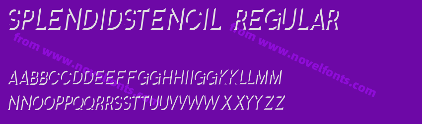 SplendidStencil-RegularPreview