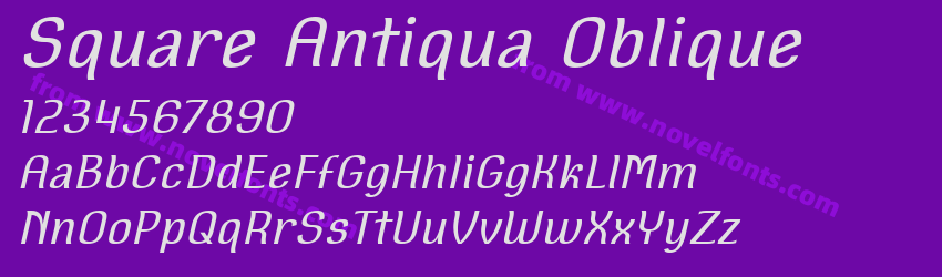 Square Antiqua ObliquePreview