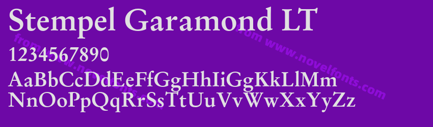 Stempel Garamond LTPreview