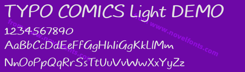 TYPO COMICS Light DEMOPreview