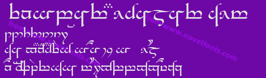 Tengwar Eldamar AltPreview