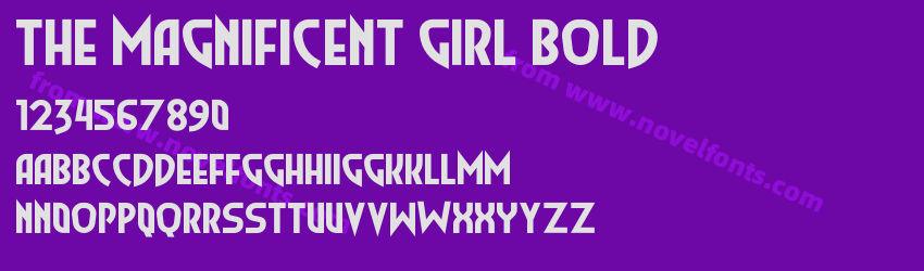 The Magnificent Girl BoldPreview