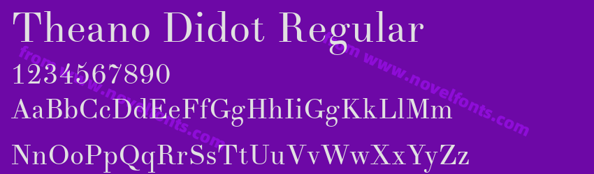 Theano Didot RegularPreview