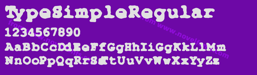 TypeSimpleRegularPreview