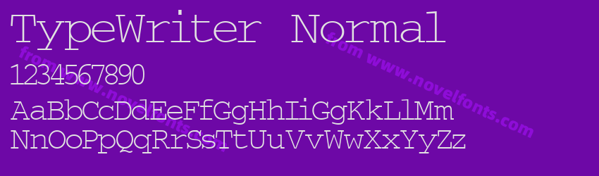 Type Writer NormalPreview