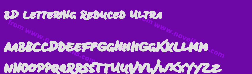 BD Lettering Reduced UltraPreview