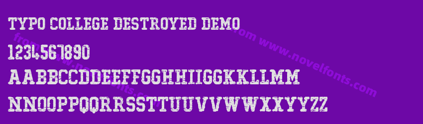 Typo College Destroyed DemoPreview