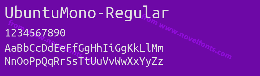 UbuntuMono-RegularPreview