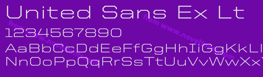 United Sans Ext LightPreview