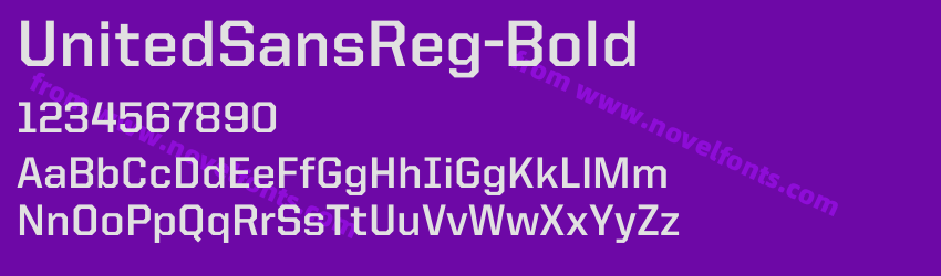 United Sans Reg BoldPreview