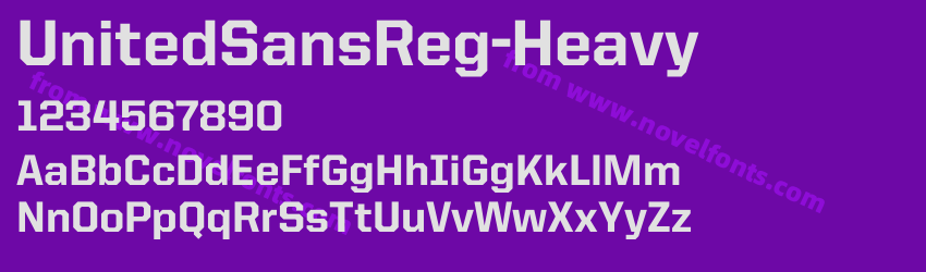 United Sans Reg HeavyPreview