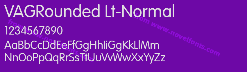 VAGRounded Lt-NormalPreview