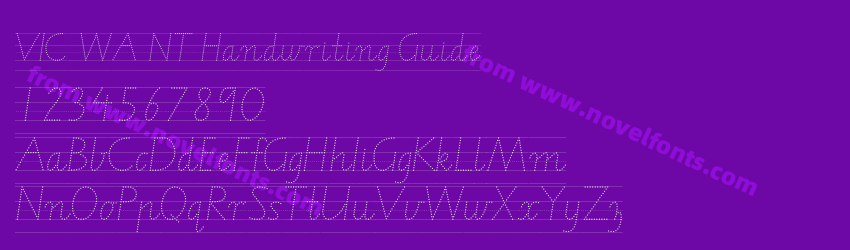 VIC WA NT Handwriting GuidePreview