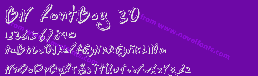 BN FontBoy 3DPreview