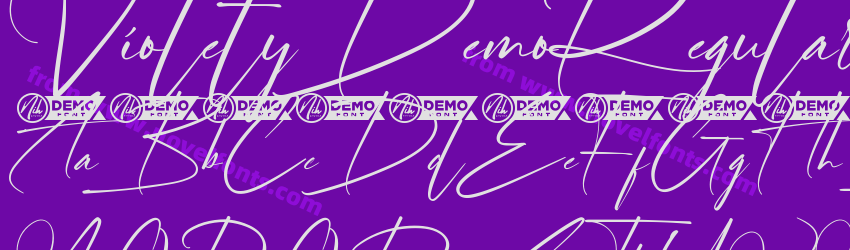 VioletyDemoRegularPreview