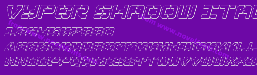 Vyper Shadow ItalicPreview