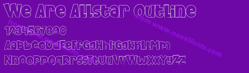 We Are Allstar OutlinePreview