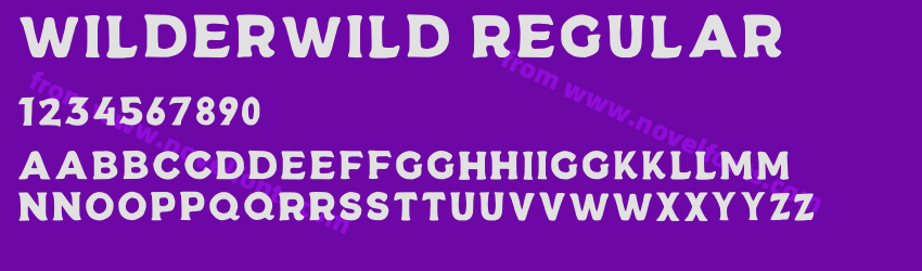 Wilderwild RegularPreview