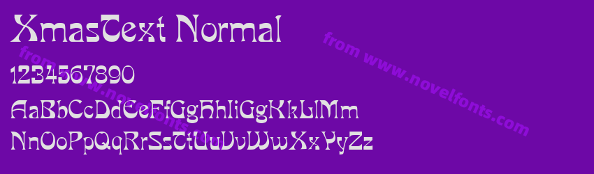 XmasText NormalPreview