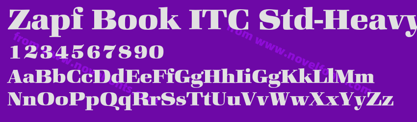 Zapf Book ITC Std-HeavyPreview