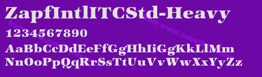 ZapfIntlITCStd-HeavyPreview