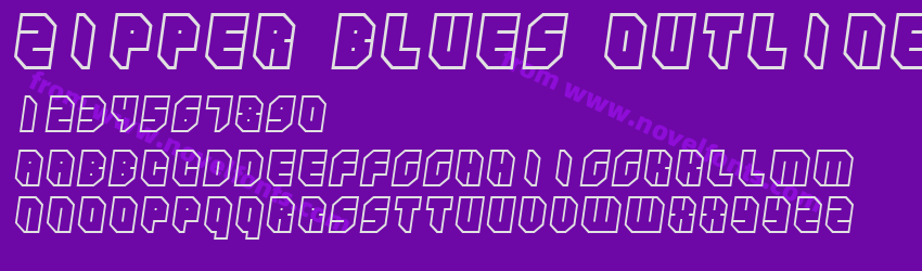 Zipper blues OutlinePreview