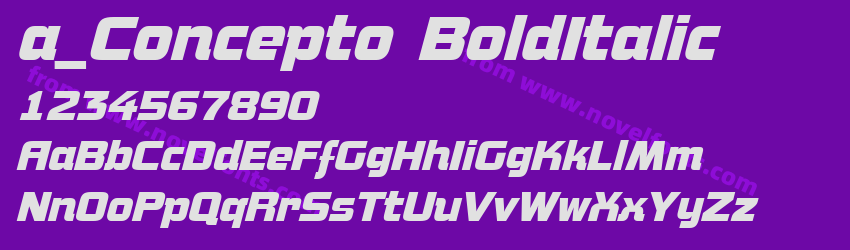 a_Concepto BoldItalicPreview