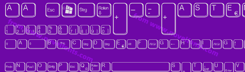 aa QWERTZ-TastenPreview