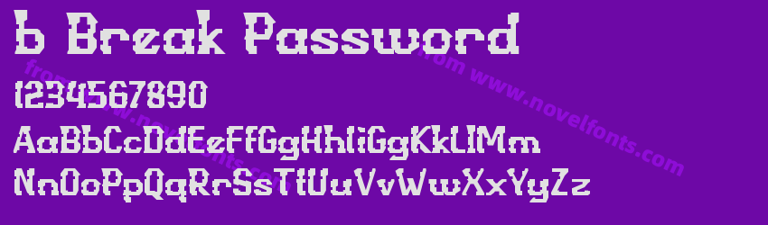 b Break PasswordPreview