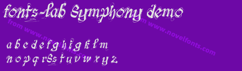 fonts-lab Symphony_demoPreview