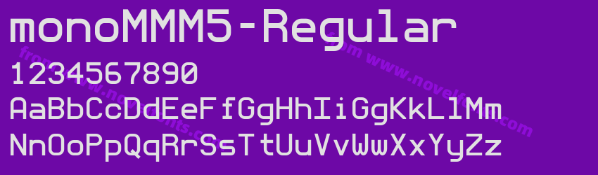 monoMMM5-RegularPreview