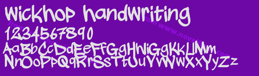 wickhop handwritingPreview