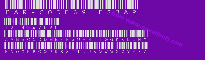 Bar-Code 39 lesbarPreview